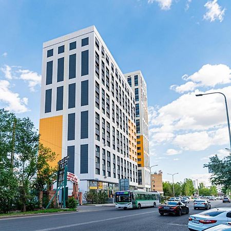 Apartmán Золотой Квадрат Астаны Astana Exteriér fotografie