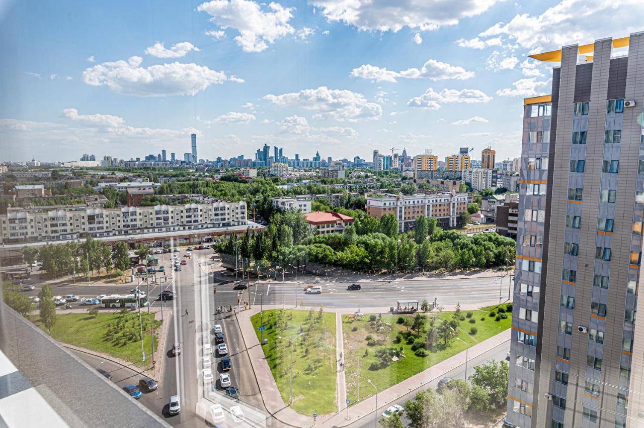 Apartmán Золотой Квадрат Астаны Astana Exteriér fotografie