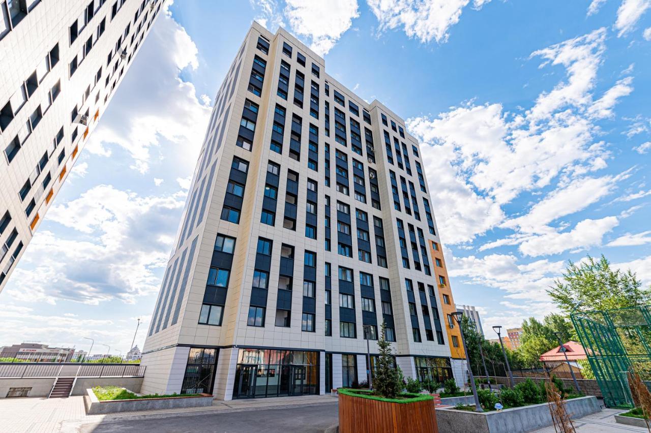 Apartmán Золотой Квадрат Астаны Astana Exteriér fotografie