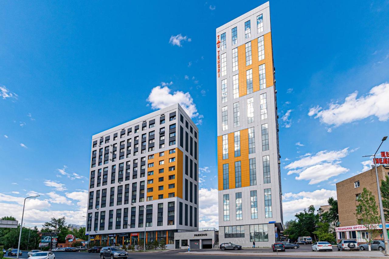 Apartmán Золотой Квадрат Астаны Astana Exteriér fotografie